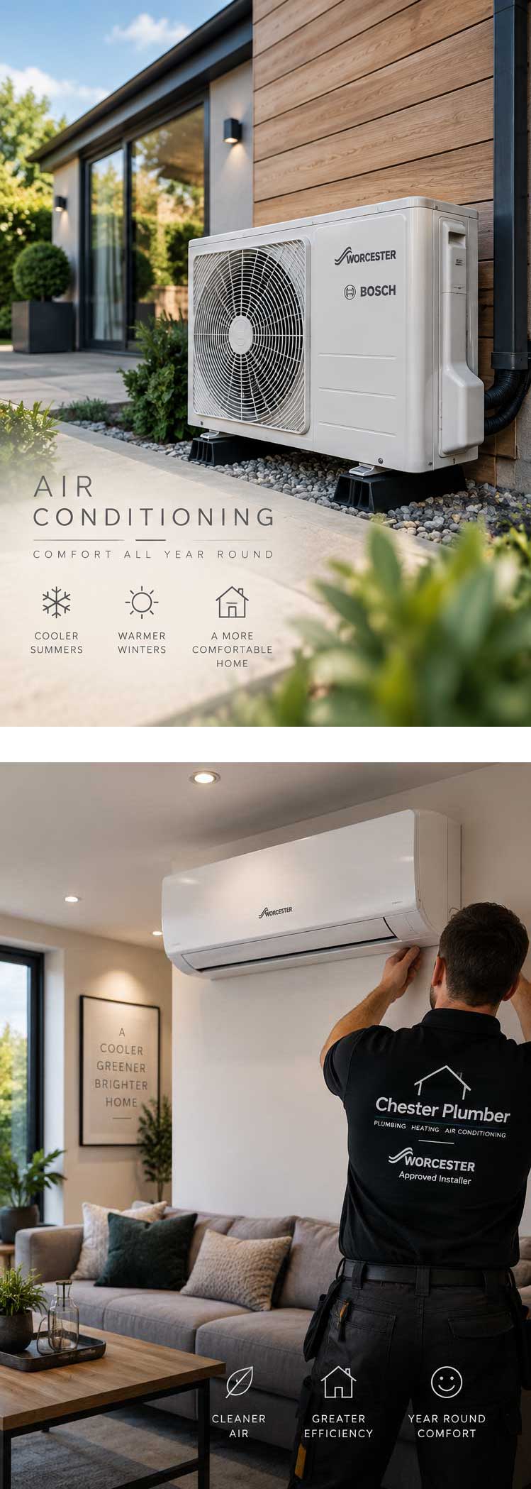 Chester air con fitting